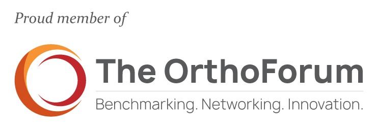 The OrthoForum logo