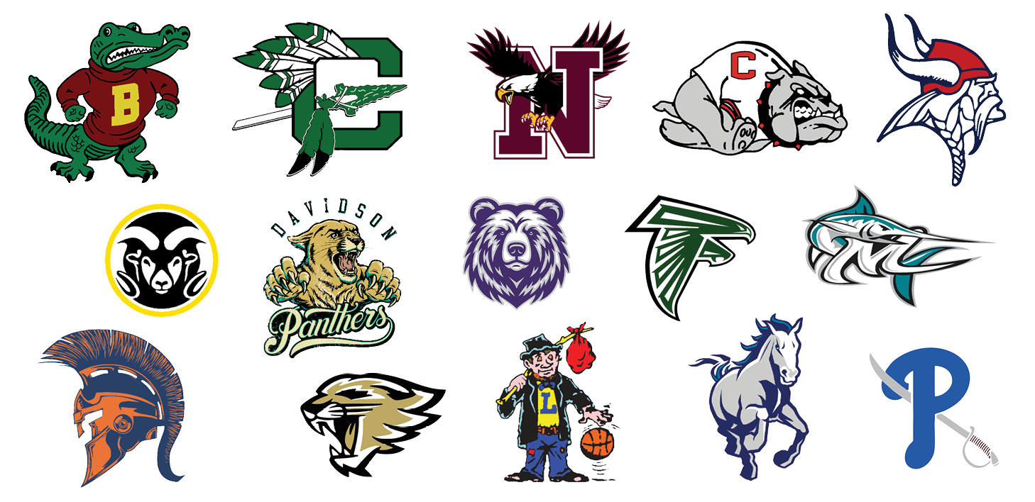 high school team logos